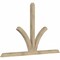 Ekena Millwork Richland Rough Sawn Timber Gable Bracket, Douglas Fir, 96"W x 60"H x 4"D x 4"F, 15/12 Pitch GBW096X60X0404RIC00RDF - alternate 5